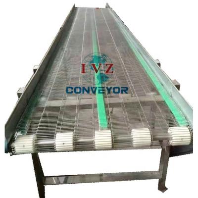 China Oil Resistant Stainless Net Conveyor for sale