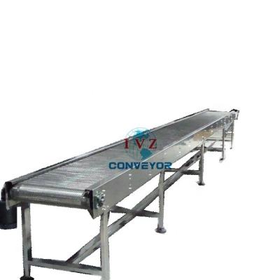 China Oil Resistant Stainless Net Roller Belt Chain Conveyor IVZ Top Manufacture for sale