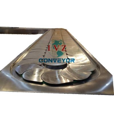 China Oil Resistant Sushi Rotary Conveyor for sale