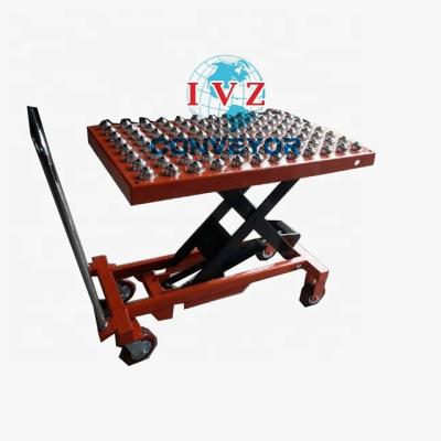 China Heavy Duty IVZ Oil Ball Transfer Unit With Belt Conveyor For Ball Bearing Transfer for sale