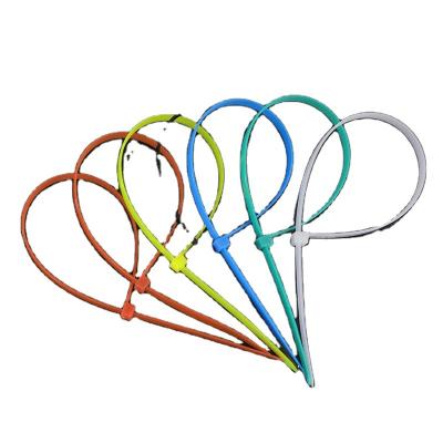 China Wholesale custom plastic multi color factory sale nylon cable ties size 66 for sale