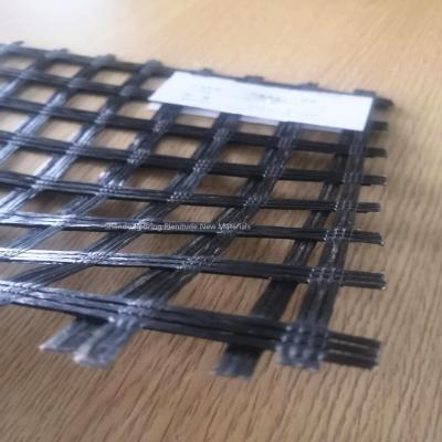 China 40/40 Biaxial Geogrid Strength Modern High Tensile Polyester For Road for sale