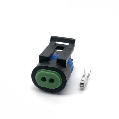 China Factory Made Automotive Cable Support 2 Pin Waterproof Connector Terminal Sleeves Connectors for sale