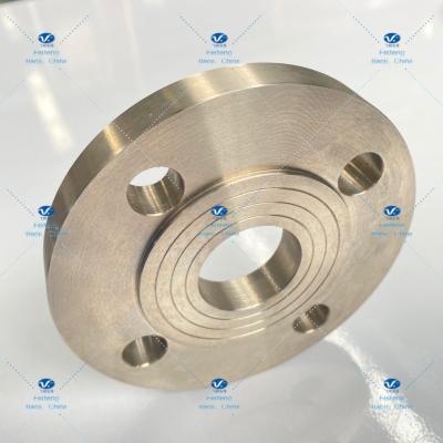 China OEM Lightweight Flat Welded Titanium Flanges DN25 for sale