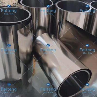 China ISO9001 Feiteng Titanium Foil Roll With Metallic Luster for sale