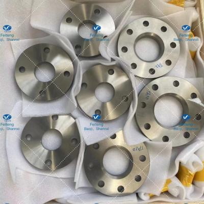 China Aviation Industry Structural Titanium Flanges Gr12 Corrosion Resistance for sale