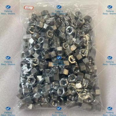 China GB6175 Gr5 M14 Titanium Fasteners Metric Hexagonal Nut for sale