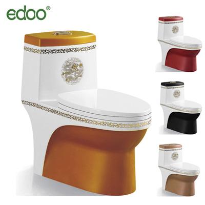 China Bathroom Professional Sanitary Color Double-Flow Manufacturer Ceramic Toilet for sale