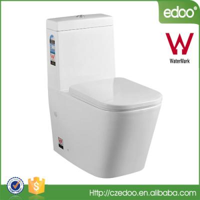 China Double-Flow Watermark Certificate For Sanitary Washdown Water Saving Australia One Piece Wares Toilet for sale