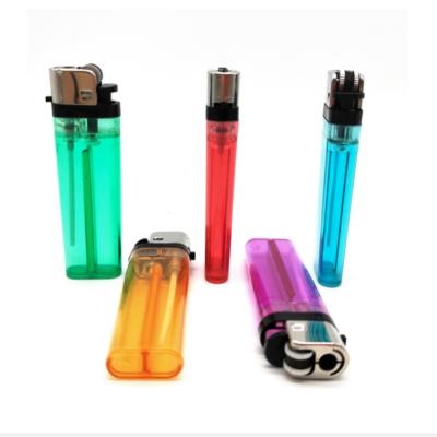 China Factory Directly Sale Minimalist Plastic Disposable Lighter With Warning Sticker for sale