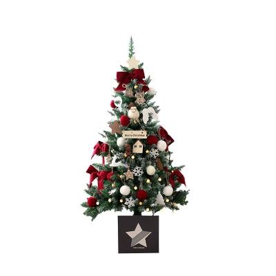 China Fir Tree With Lights Manufacturers Supply 180CM Pine Artificial Green Needle Christmas Tree for sale