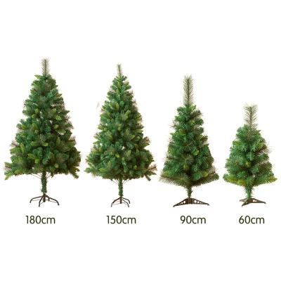 China Fir Tree With Lights 2020 Wholesale Christmas Tree Decorations 1.8m 750 Branch Cipher PVC Christmas Tree for sale