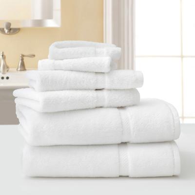 China Compressed Towels Bath Set 100% Cotton , Luxury Hotel Best Brand Hilton Hotel 21 Bath Towels for sale