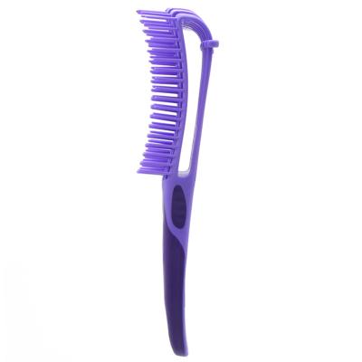 China Salon Hair Brush Men Women Natural Multi Color Scalp Massage Eight-claw Curly Plastic Comb for sale