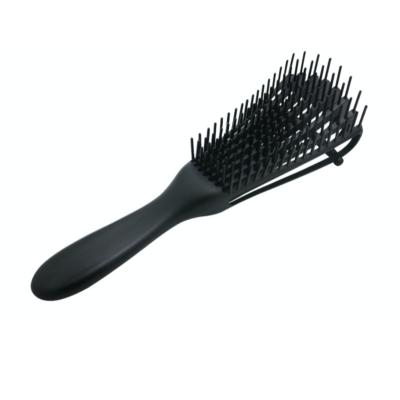 China Plastic salon hair comb, eight claw comb for sale