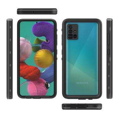 China Snowproof Waterproof Shockproof Dustproof Case For Samsung A51, IP68 Certified Waterproof Phone Case Cover With Screen Protector For Samsung A51 for sale