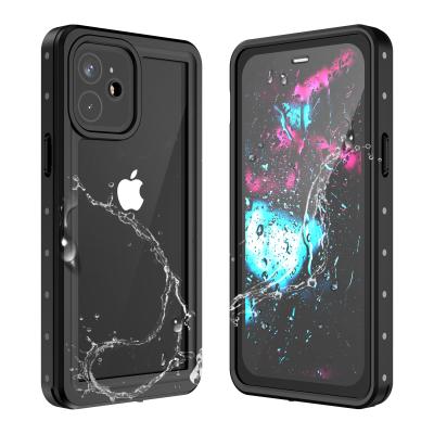 China Snowproof Redpepper Waterproof Shockproof Dustproof Waterproof Case for iPhone 12, iPhone 12 6.1 inch 2020 Full-body Rugged Protective Phone Case for sale