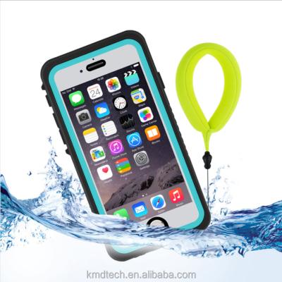 China NEW 2017 High Waterproof Shockproof Protective Case Cover For iPhone 6 6s Life Water Proof Bag With Float Strap for sale