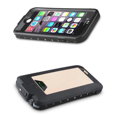 China Multi Function Waterproof Redpepper Battery Case For iPhone 6S, Battery Charger For Phone Case for sale