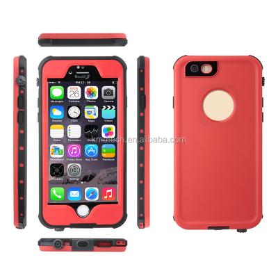 China Redpepper Dot Pro Full Sealed Waterproof Case For iPhone 6 Plus , Rugged Waterproof Case For iPhone 6S Plus for sale