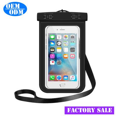 China Hot Selling Waterproof For iPhone 6/7/8 Universal Waterproof PVC Smartphone Mobile Bag, Waterproof Phone Pouch Case For iPhone for sale