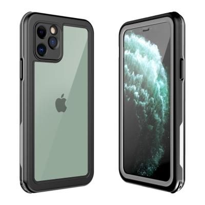 China Snowproof Dustproof Shockproof Waterproof For iPhone 11 Pro Waterproof Case, Full Body Protective With Built-in Screen Protector Clear Waterproof Case For iPhone 11 Pro for sale