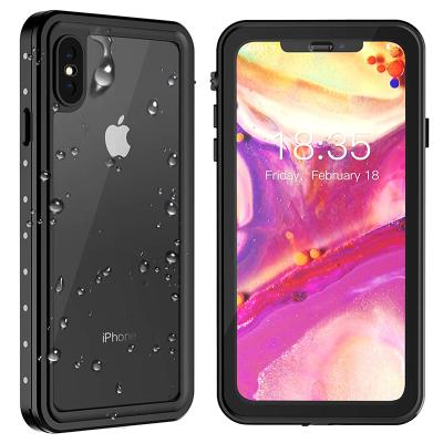 China Snowproof OEM Waterproof Shockproof Dustproof Phone Case For iPhone Xs Max , IP68 Certified New iPhone Xs Max Inch Underwater Mobile Phone Case Cover 6.5 for sale