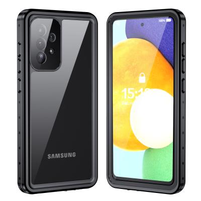 China Waterproof For Samsung Galaxy A52 Waterproof Case , Full-Body Shockproof Protective Case With Screen Protector For Galaxy A52 Case for sale