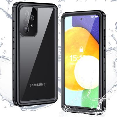 China Waterproof for Samsung a52 Waterproof Front Protector Case , Full-body Shockproof Protective Case with Screen Protector for Samsung Galaxy for sale