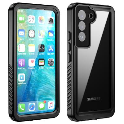 China Shockproof for Samsung Galaxy S22 Waterproof Case, Shockproof Rugged Phone Cover Device with Screen Protector for Samsung Galaxy S22 for sale