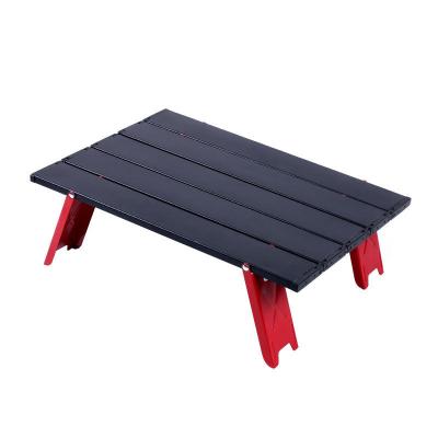 China Modern wholesale aluminum foldable outdoor door mini camping portable picnic table for sale