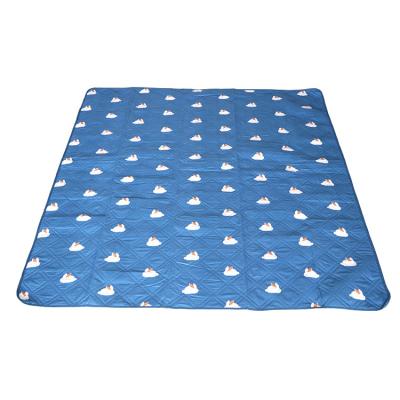 China 2022 Newest 100% Polyester 100% Polyester Outdoor Picnic Mat With Water Proof Mat Camping Sleeping Protection for sale