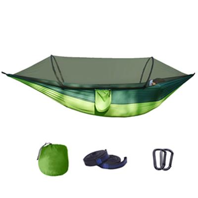 China Modern new arrival 210T nylon fabric, B3 mesh iron wire chair hammock tent outdoor standing camping for sale