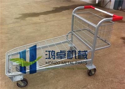 China Van het het Platformkarretje van het supermarktpakhuis het Op zwaar werk berekende Platform die Karretje vouwen Te koop