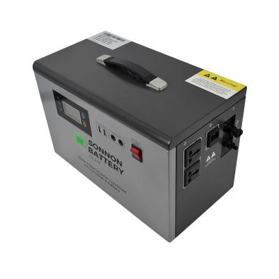 China 12V X 50 AH Lifepo4 SN-12050 Battery Pack Power Station Solar Power Storage Container for sale