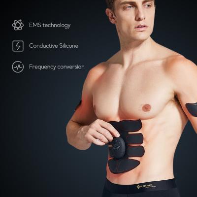 China HOT SALE Micro-frequency current high efficiency fat reduction muscle stickers three-piece suit USB hip massager vibrator massager effectively stimulates abdominal muscles for sale