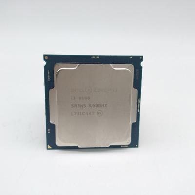 China i3-8100 Desktop CPU 1151 Pin Processor 4 Core Eight Generations Desktop for sale