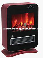 China Multi Function Custom Made Desktop Electric Fireplace Real Wood Fire Effect for sale