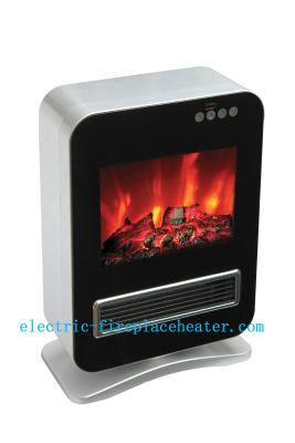 China Indoor Square Black Silver Free Standing Heater With 2000W 300 x 140 x 440 mm for sale