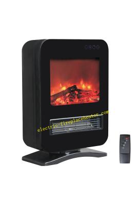 China Indoor Free standing Electric Fireplace with Touch Screen ROHS / EMC for sale