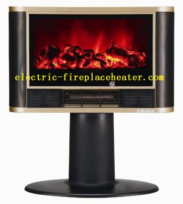 China 900W / 1800W Chimney Free Electric Fireplace Desktop / Wall Mount Electric Fireplace for sale