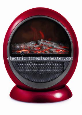 China Stylish Indoor Log Flame Effect Portable Electric Fireplace PTC Heater For Living Room for sale