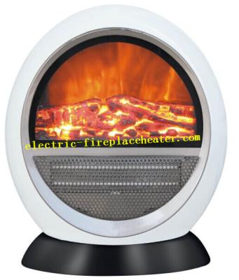 China Modern Indoor Safety Circle PTC Fan Heater Desktop Electric Fireplace 20-30m2 for sale