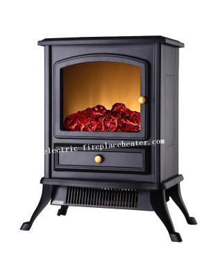 China Home Use Flueless 1500W Free Standing Electric Fireplace , Contemporary Electric Fireplace for sale