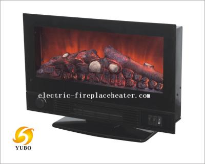 China Contemporary 2 In 1 Wall Mount Electric Fireplace Stove Heater For Office / Home for sale