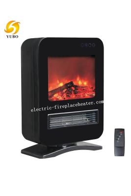 China Multifunction Free Standing Electric Fireplace with Touch Screen 2000W for sale