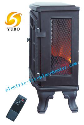 China Indoor Standing 3D Flame Electric Fireplace Stove for 3 colors flame adjustable for sale