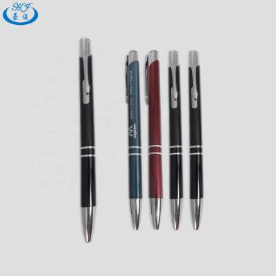 China Custom Classic Classic Metal Pen Cheap Advertising Aluminum Ball Pen With Logo for sale