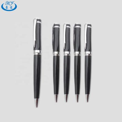 China Quality Guaranteed Smooth Writing Luxury High End Smooth Black Metal Writing Pen for sale