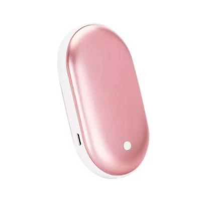 China Mini Pocket Size Factory Directly Custom Winter Supply Portable Usb Mini Hand Warmer Portable Electric Usb Power Bank Rechargeable Hand Warmer for sale